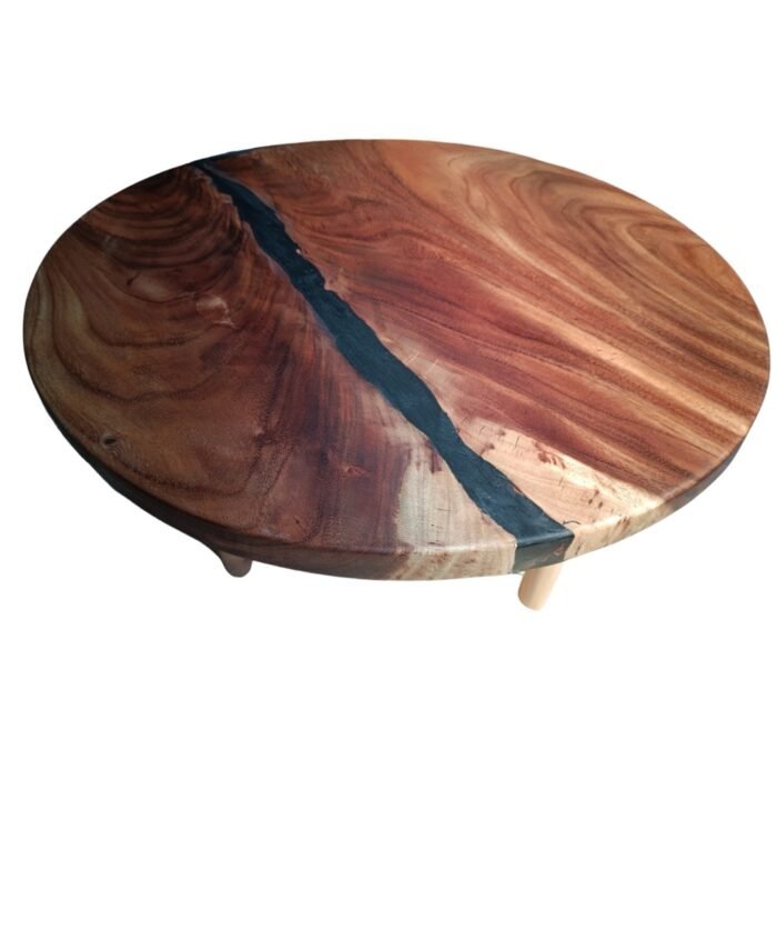 Round Epoxy Coffee Table